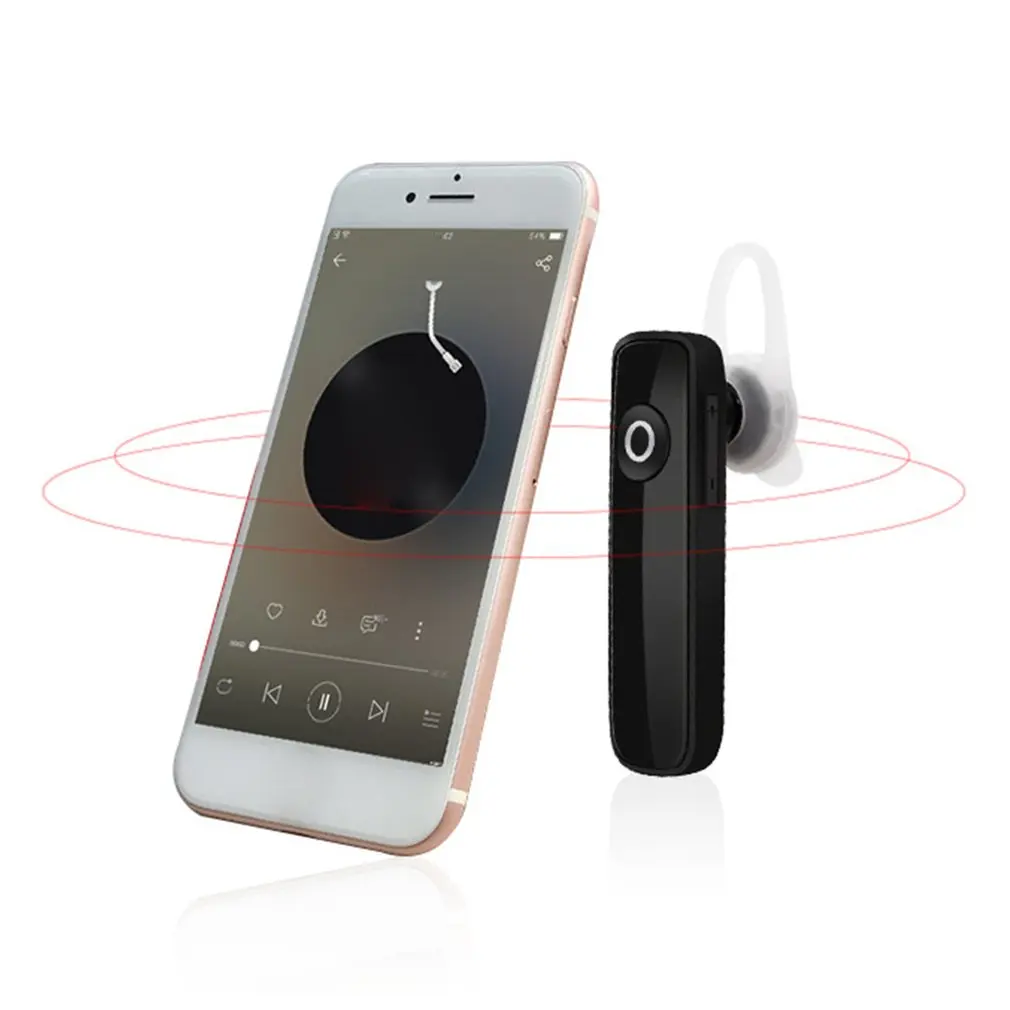 M163 Bluetooth наушники мини стерео bluetooth-гарнитура беспроводные Висячие Наушники Спортивные громкой связи Наушники с микрофоном для телефона
