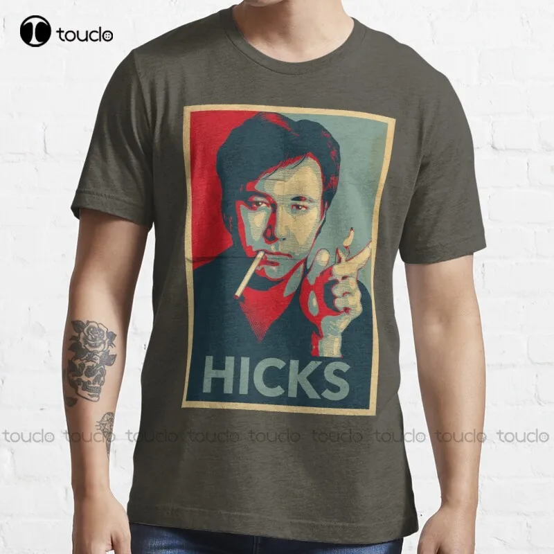 Новинка смешная комедия футболка Hicks с надписью хлопковая | Футболки и поло