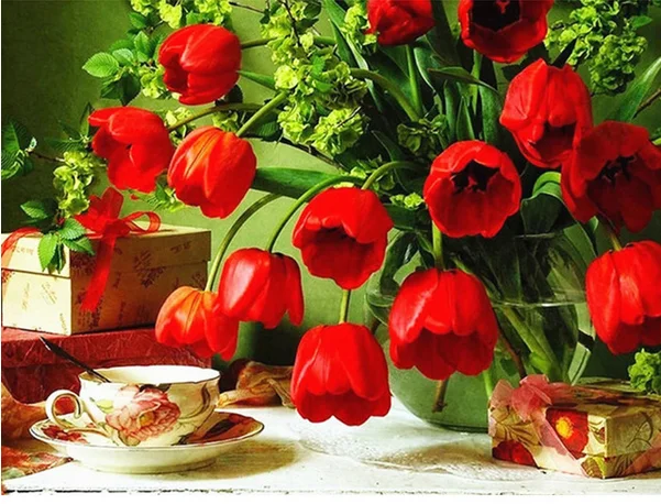 DIY-5D-Diamond-Painting-Red-Tulip-Full-circular-Diamond-Embroidery-Embroidery-5D-Picture-Of-Rhinestone-Home