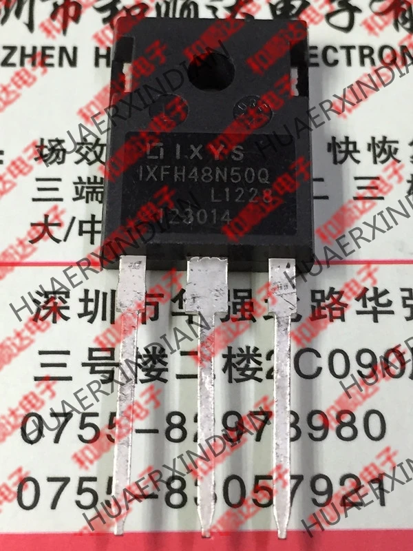 5 шт. IXFH48N50Q 500V 48A TO-247