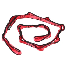 110 см 23KN нейлоновая цепочка для йоги Dasiy, скалолазание, сильный гамак для йоги, дерево, качели, ремень, безопасный скалолазание, слинг