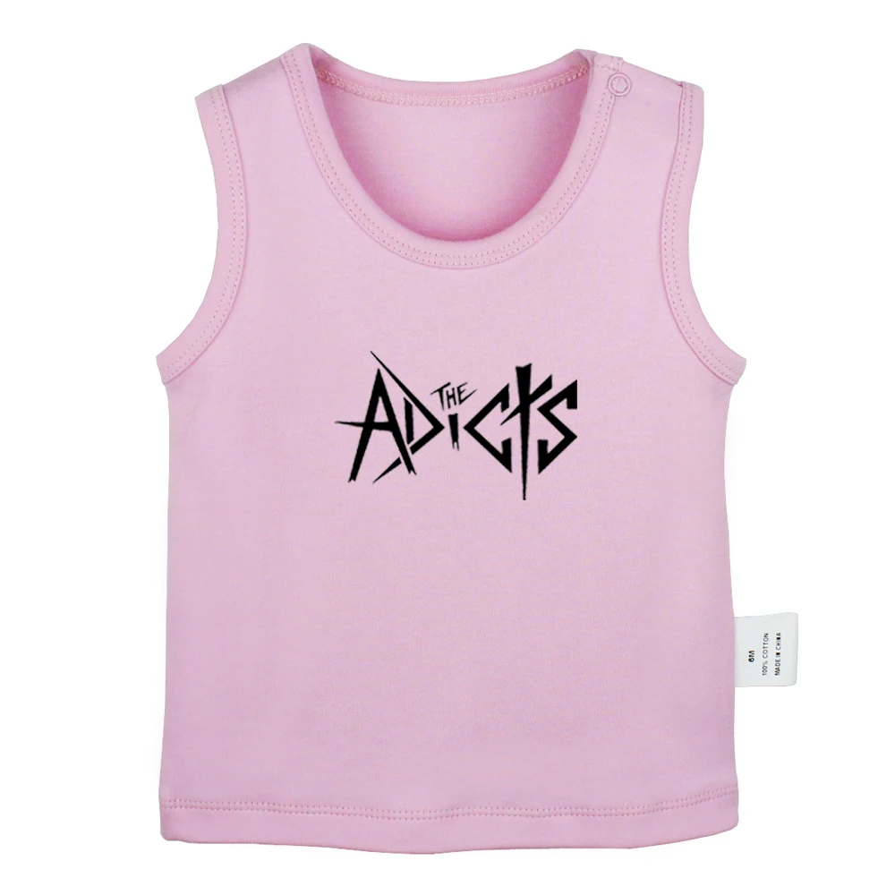 JbBabyYV399P Панк-рок группа THE ADICTS Bring Me The Horizon Band дизайнерские Детские майки футболки для новорожденных жилет для малышей хлопковая одежда для новорожденных без рукавов - Цвет: JbBabyYV399P