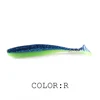 2022 NEW Supercontinent Soft Lures   Baits Fishing Lure Leurre Shad Double Color Silicone Bait T Tail ► Photo 3/6