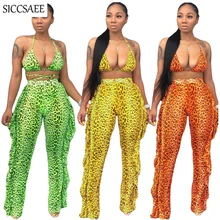 2 piece ruffle sweatsuit