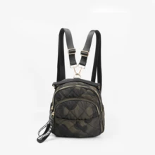 Камуфляжная маленькая сумка на плечо Женская водонепроницаемая нейлоновая модная поясная сумка рюкзак с двойной молнией повседневные сумки