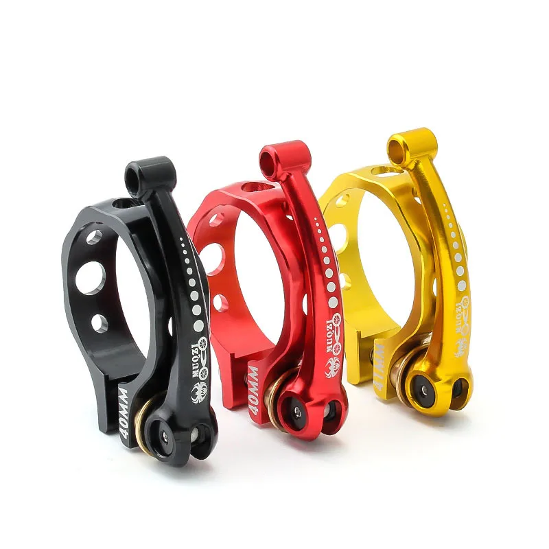 MUQZI 40MM 41MM Bike Seatpost Clamp Ultralight Aluminum Alloy Quick Release Seat Tube Clamp For Dahon Folding Bicycle