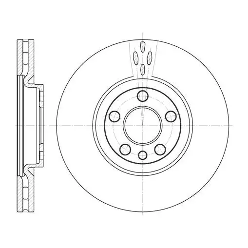 Disc brake front Citroen C8, Peugeot 807 2.0-2.2HDi 02 RE