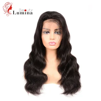 

13x4 Lace Front Wigs 150% Density Brazilian Body Wave Human Hair Wigs With Baby Hair For Black Woman Beauty Lumina