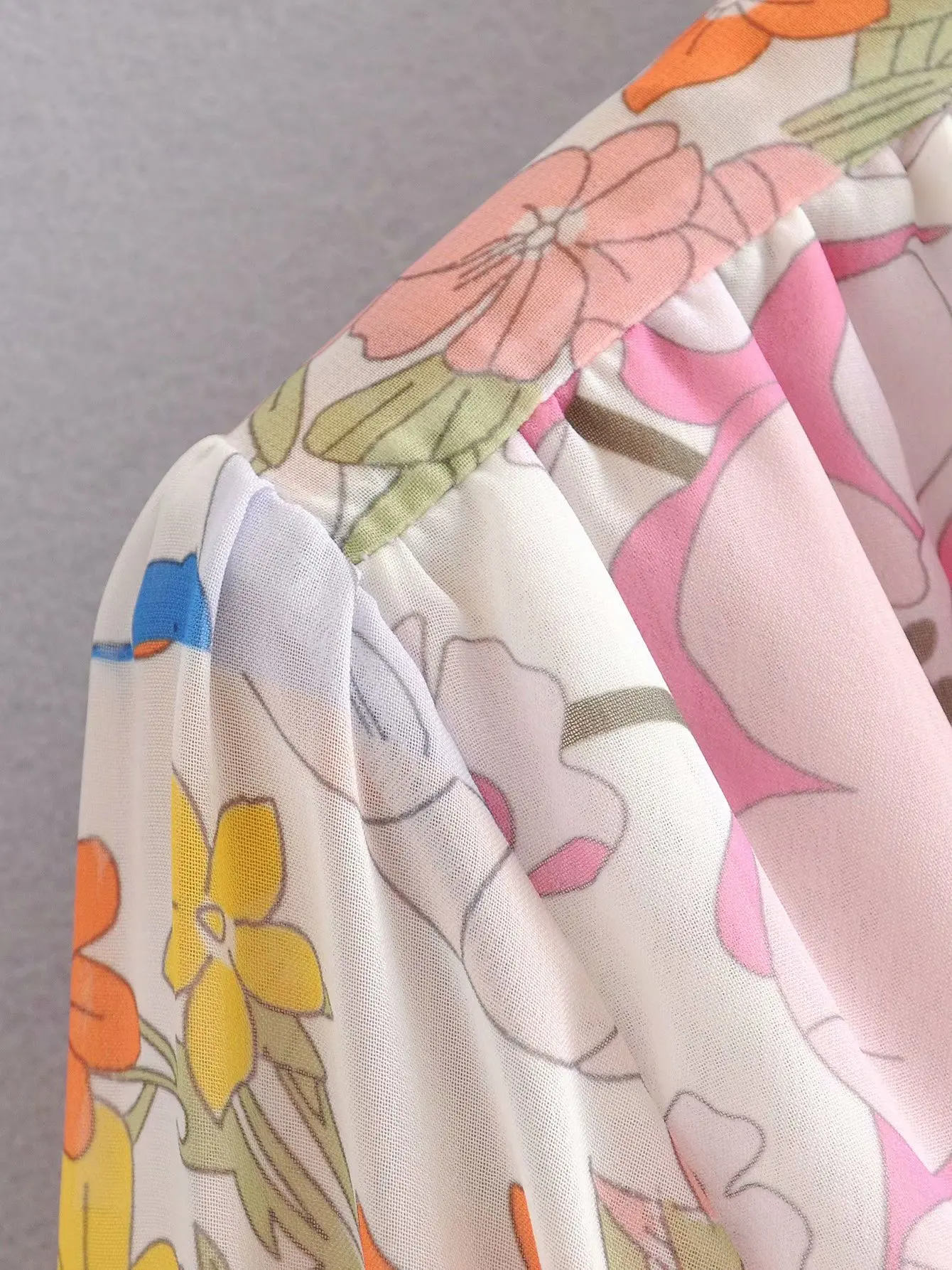 Za 2019 women dress silk floral print fashion ins dress bow sashes draped turn-down collar dresses female vintage vestidos