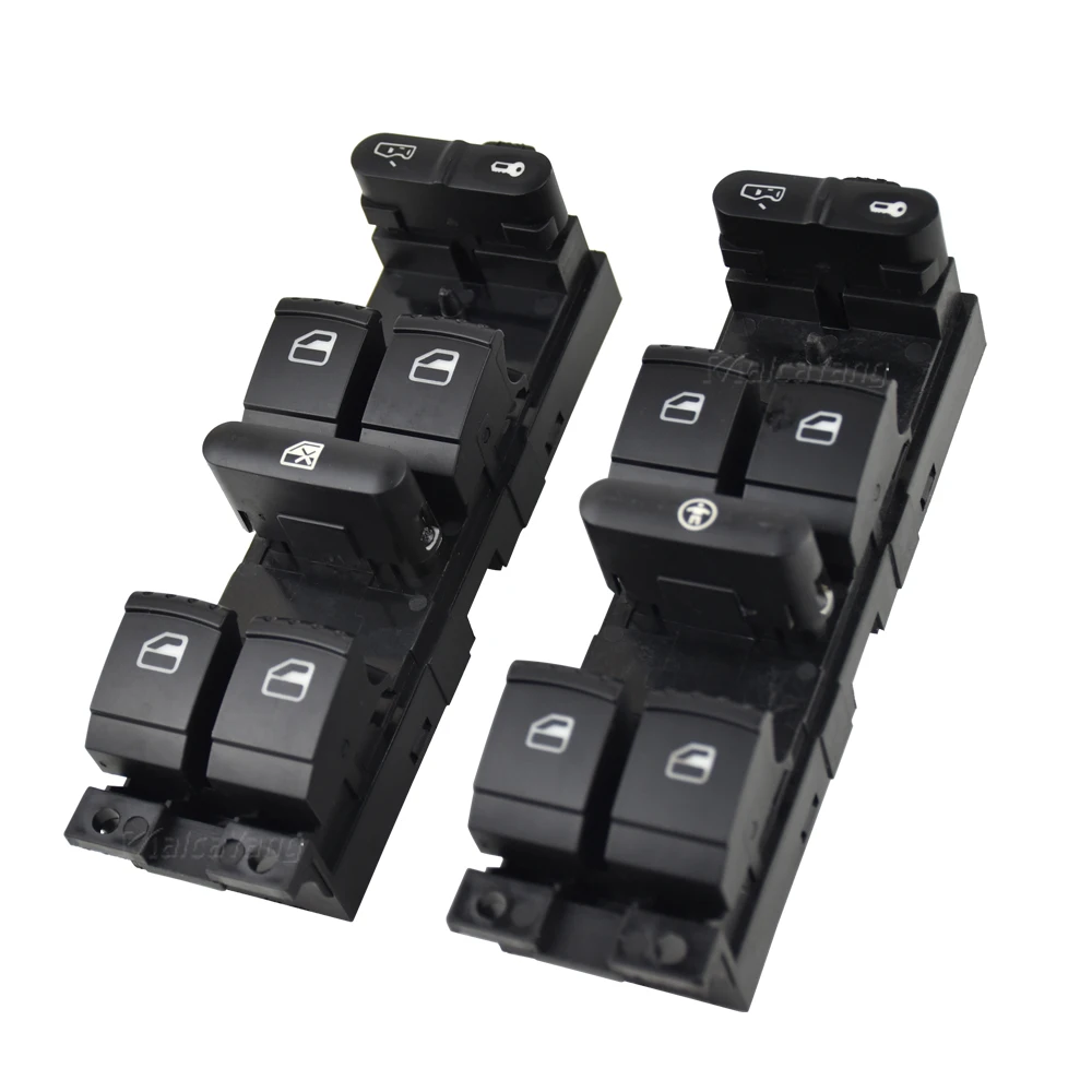 1J4959857 Window Panel Master Control Switch For VW MK4 Bora Seat Skoda Octavia MK1 Fabia Toledo Superb | Автомобили и мотоциклы