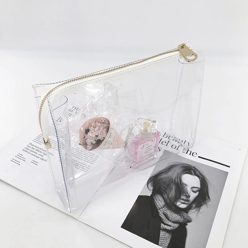 

Fashion 2019 Transparent PVC Clutch Bag Luxury Handbags Women Bags Designer Hand Bag For Women Jelly Bags Clear Handbag Bolsas