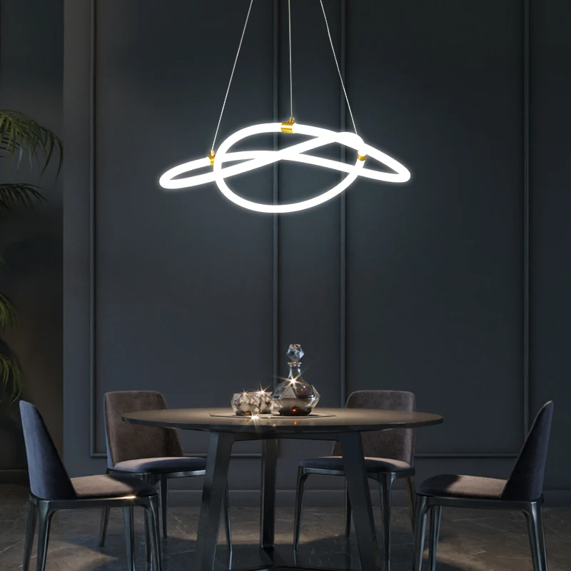 Современные светодиодные подвесные светильники для столовой гостиной