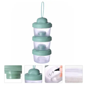 

1Pc 3 Layers Box Chic Nice Container Milk Powder Box Case Dispenser