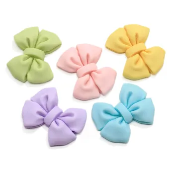 

10Pcs Mixed Resin Bowknot Embellishments Flatback Cabochon Scrapbook Wedding Decoration Diy Craft Accessories
