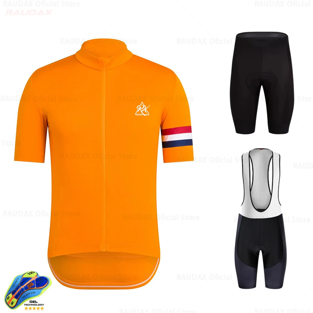 orange bike clothing