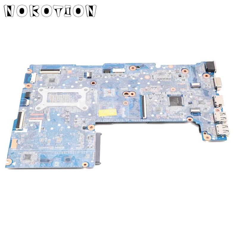 NOKOTION 855655-001 855655-601 DAX61CMB6D0 DAX61CMB6C0 для hp Probook 430 G3 440 g3 Материнская плата ноутбука SR2EU I3-6100U Процессор DDR4