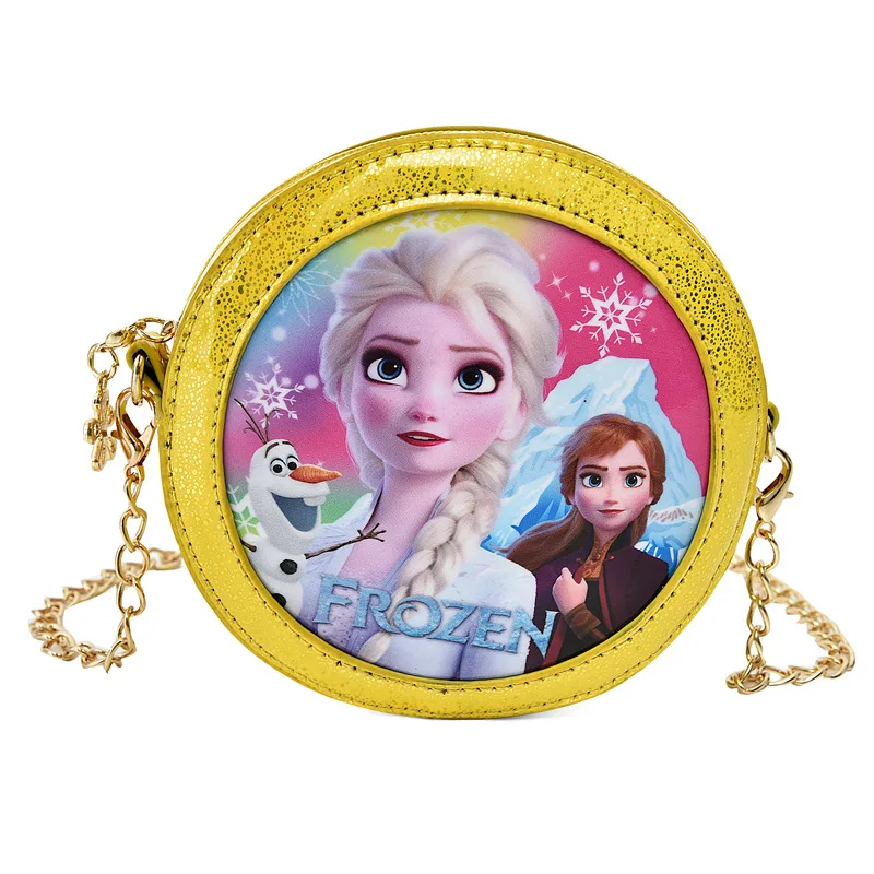 Disney Новая модная детская сумка на плечо с блестками, модная Милая Детская сумка-мессенджер принцессы - Цвет: 4