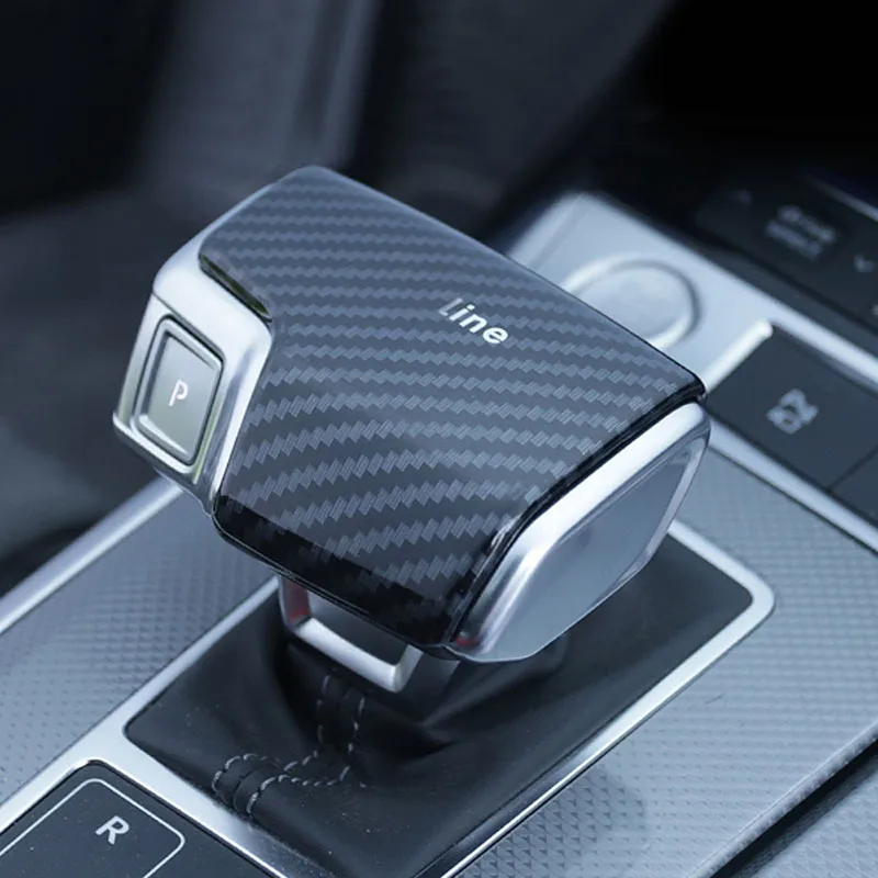 Gelinsi для Audi A6 C8, автомобильный Стайлинг, АБС углеродное волокно, головка переключения передач, верхняя крышка, рамка, накладка, наклейка, аксессуары для интерьера