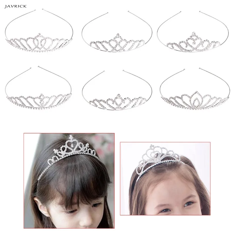 

JAVRICK Princess Hair Band Women Wedding Bride Accessories Jewelry Headband Hoop Tiara for Lovely Girls