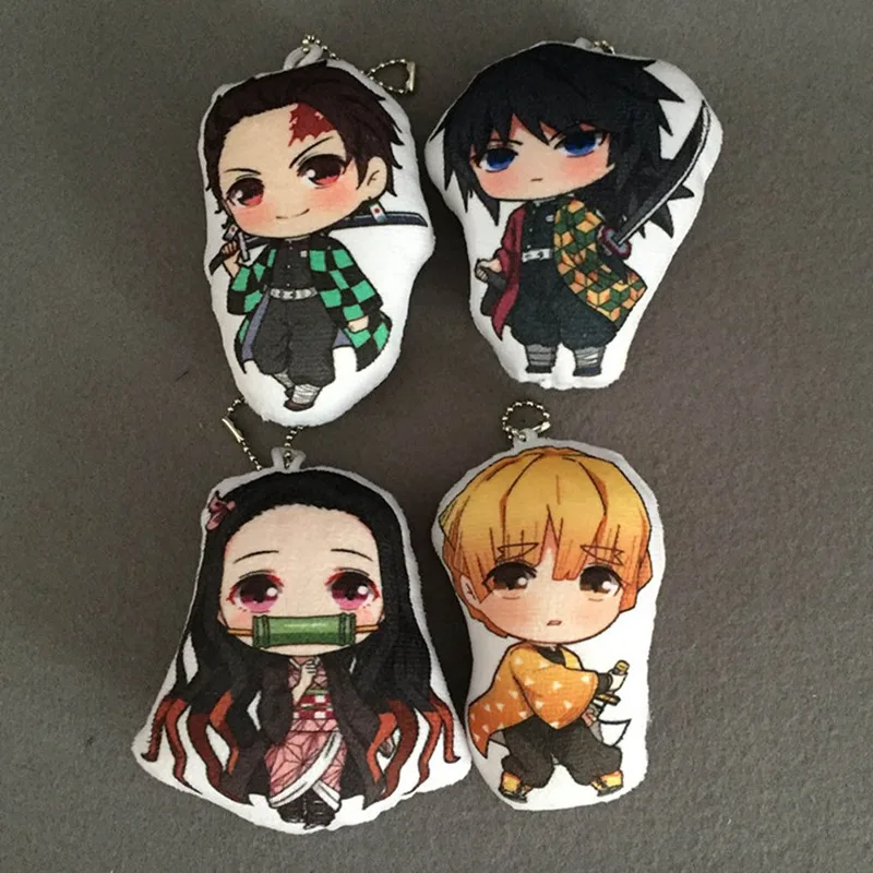 Аниме Рисунок Косплей демона убийца: Kimetsu без Yaiba камадо Nezuko Agatsuma Zenitsu плюшевый