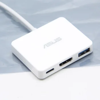 

USB-C Portable Docking Station Type-c to HDMI USB3.0 PD Power Supply C Port Device External Display