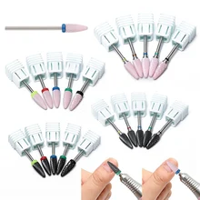 1 шт. керамическая шлифовальная дрель для ногтей, электрическая маникюрная мельница