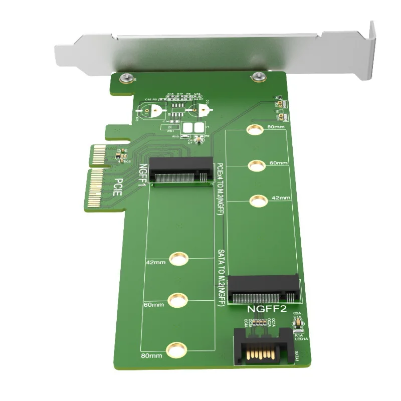 Maiwo M.2 Nvme Ssd Ngff на Pci-E X4 3,0 адаптер карта M ключ Pci-E X4 на Nvme Адаптер B Ключ M.2 Ngff Ssd на Sata