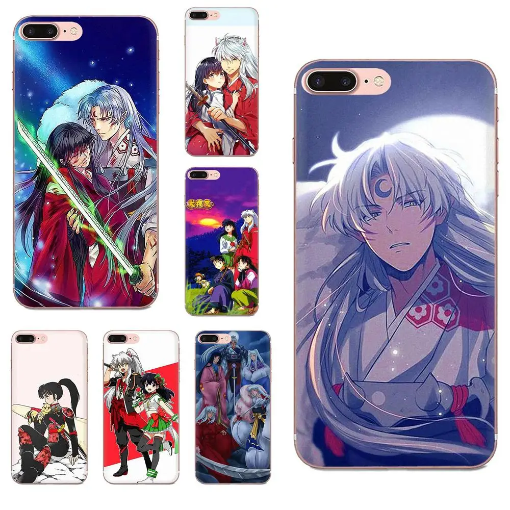 Прозрачный мягкий чехол сумка Inuyasha для Galaxy J1 J2 J3 J330 J4 J5 J6 J7 J730 J8 2015 2016 2017 2018 mini Pro |