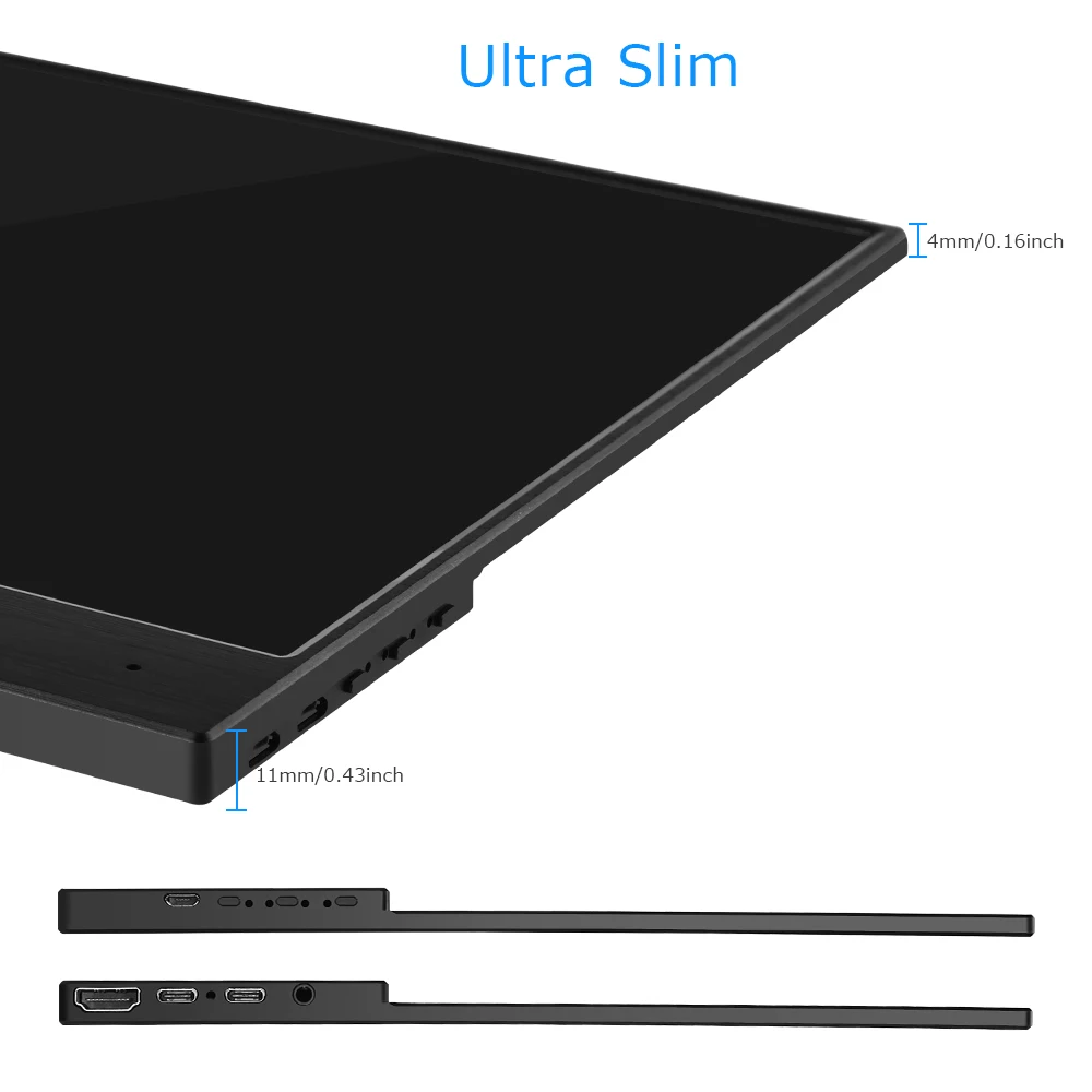 Eyoyo EM15Z 15 6 Portable Gaming Monitor 144HZ FHD 1920X1080 IPS USB Type C HDMI 1200 5