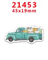 PR-21453 Наборы для творчества Герой мультфильма с плоской задней частью Плоские наклейки 30 штук. PR-21349-21460 - Цвет: PR-21453