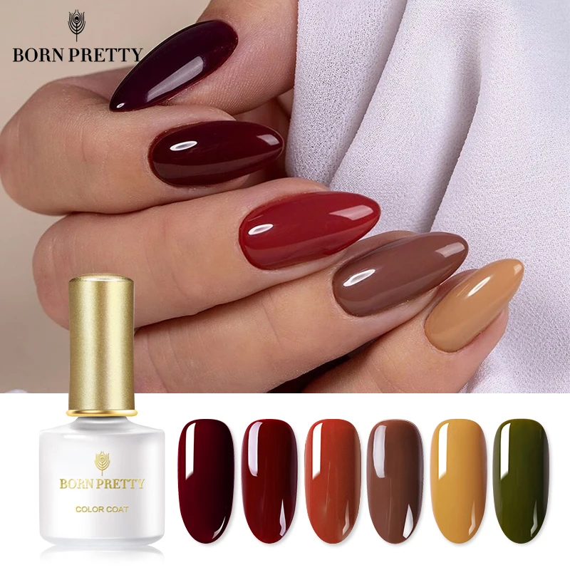 Born Pretty Autumn Series Nail Gel 6ml Yellow Orange Nail Color Soak Off Uv Gel Varnish Polish For Autumn Nail Gel Aliexpress