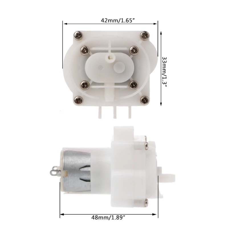 

DC 5V Gear Pump Oil Pump Motor Self-priming Mini Water Pump with 1m Water Pipe B95B