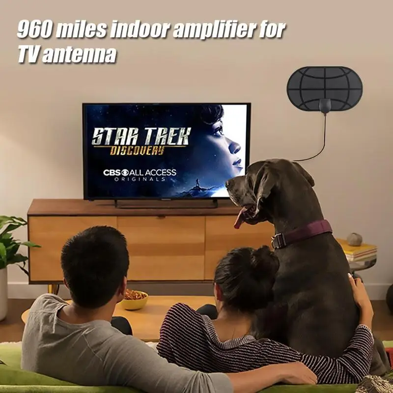 960 миль диапазон 1080p 4K HD TV ТВ антенна домашний приемник сигнала телевизионный