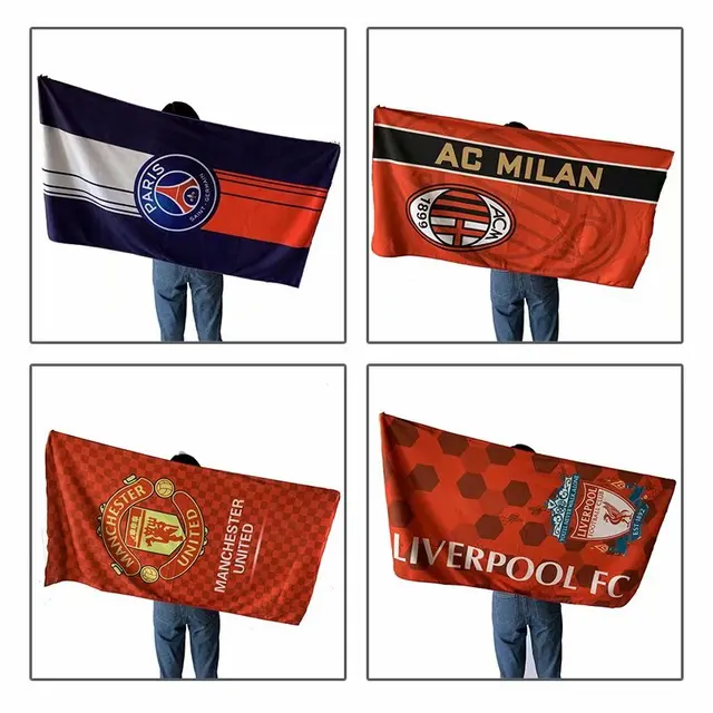 US $13.25 Football Sports Towels Superhero Swimming Towel Sports Event Running Towel Sports Towel Swimming To