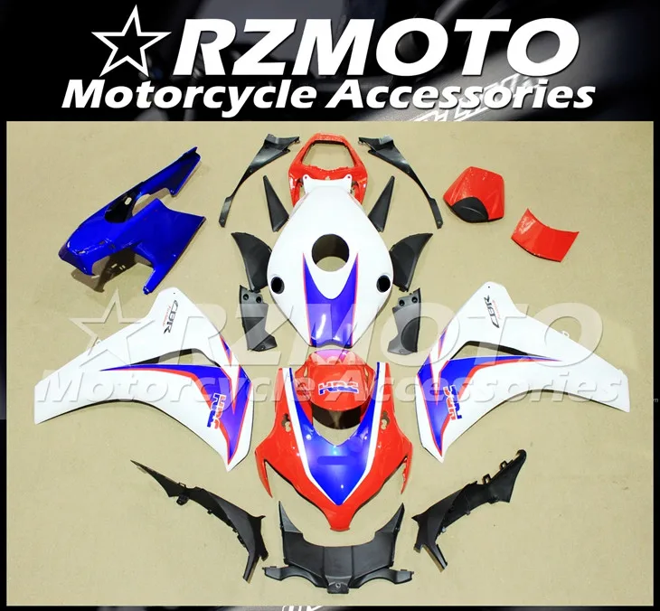 ABS мотоцикл обтекатель комплект для HONDA CBR1000RR 2008-2011 год кузов литья под давлением Магазин № 1079