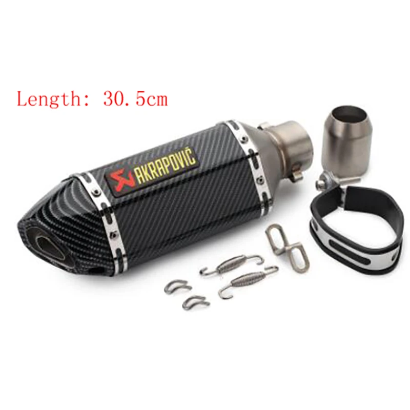 Akrapovic мотоциклетная выхлопная труба глушитель Moto Escape DB killer для Gilera Gp 800 Crf 250 пластик Бенелли Bn 125 Honda Cb150R