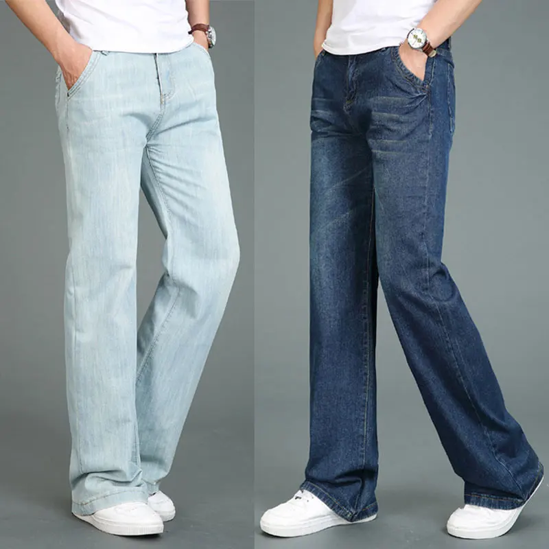wide thigh jeans mens