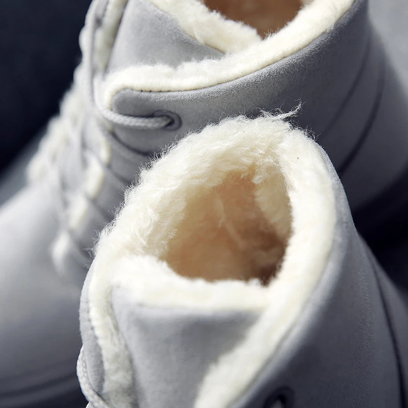 Новые зимние сапоги женские теплые модные зимние сапоги женские ботинки на плоской подошве со шнуровкой плюшевые ботильоны на платформе черные резиновые сапоги