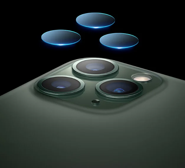 Película trasera de la Lente de la камера para iphone X XS 11 Pro Max XR стекла закаленное защитное покрытие пленка на экран с кристалла объектива