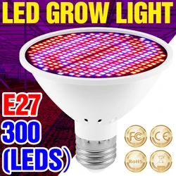 220V Full Spectrum Growing Light E27 Seedling Fito Lamp Indoor LED Plant Grow Light 2835 Chip Greenhouse Phyto Growth Spotlight