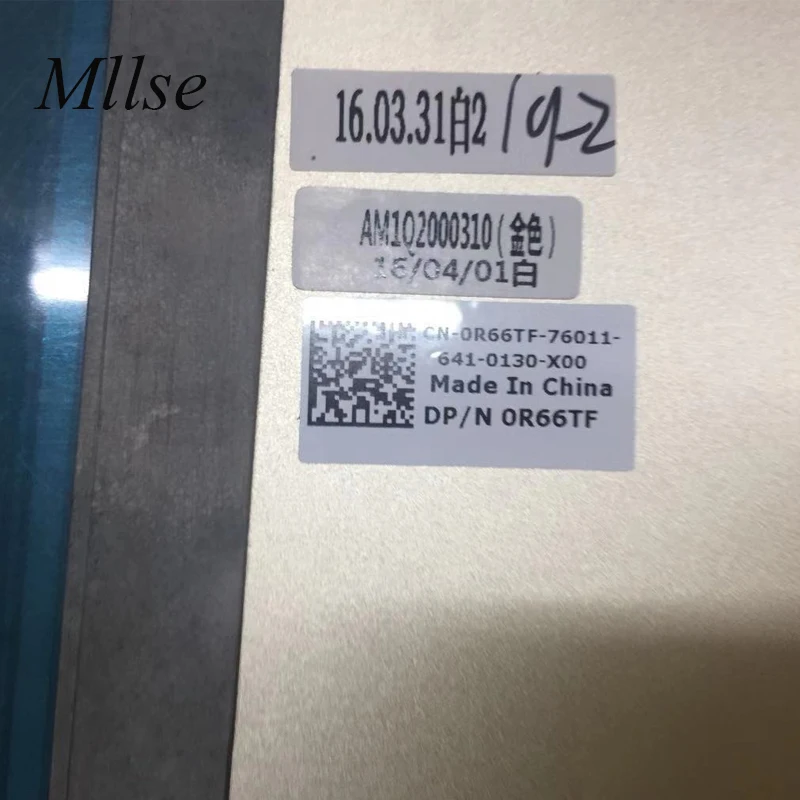 Для DELL Inspiron 7560 7572 P61F ноутбук PN R66TF 0R66TF Золотой А-Чехол