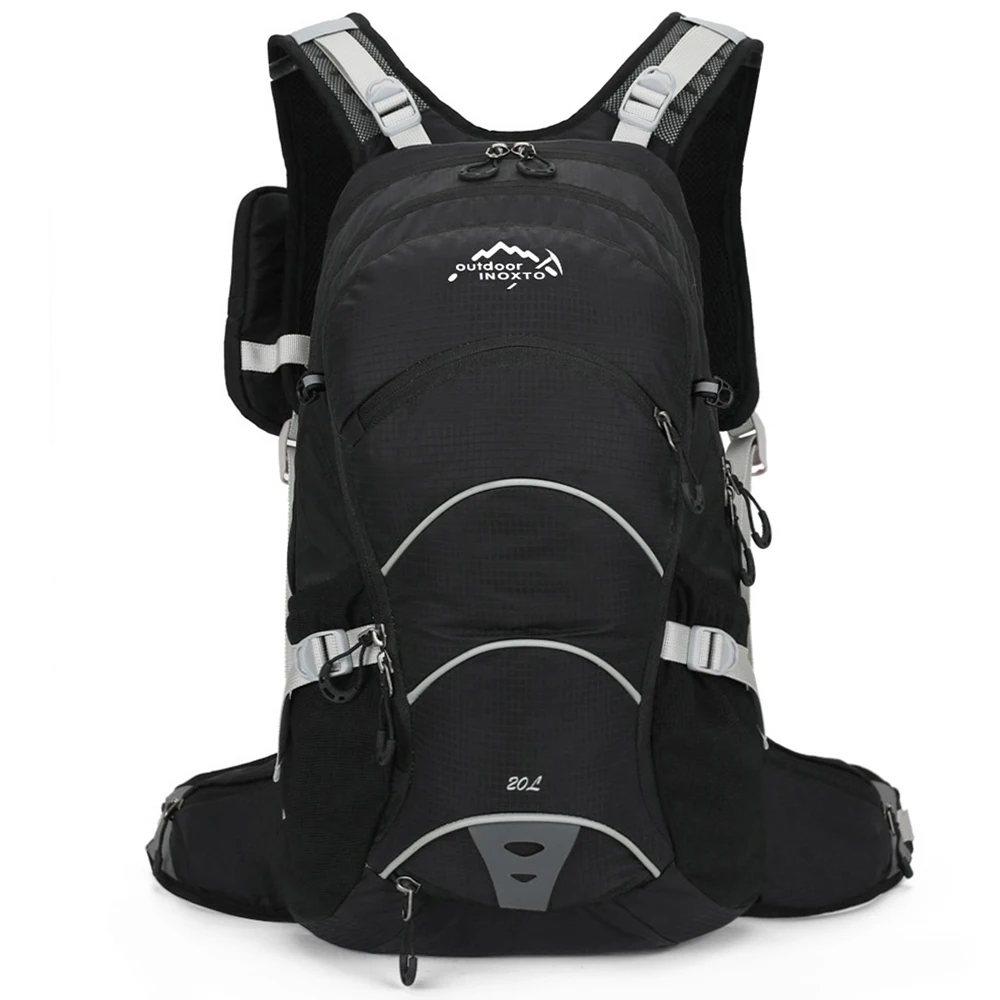 

Hot New 20L Bike Bag Cycling Backpack Waterproof Men Women Bike Backpack with Helmet Net for Running Hiking Biking