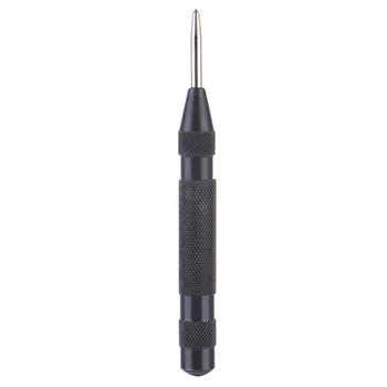 

Steel Spring Loads Marking Hole Tool Woodworking Black Centre Pin Punch Drill Bits Automatic Strike