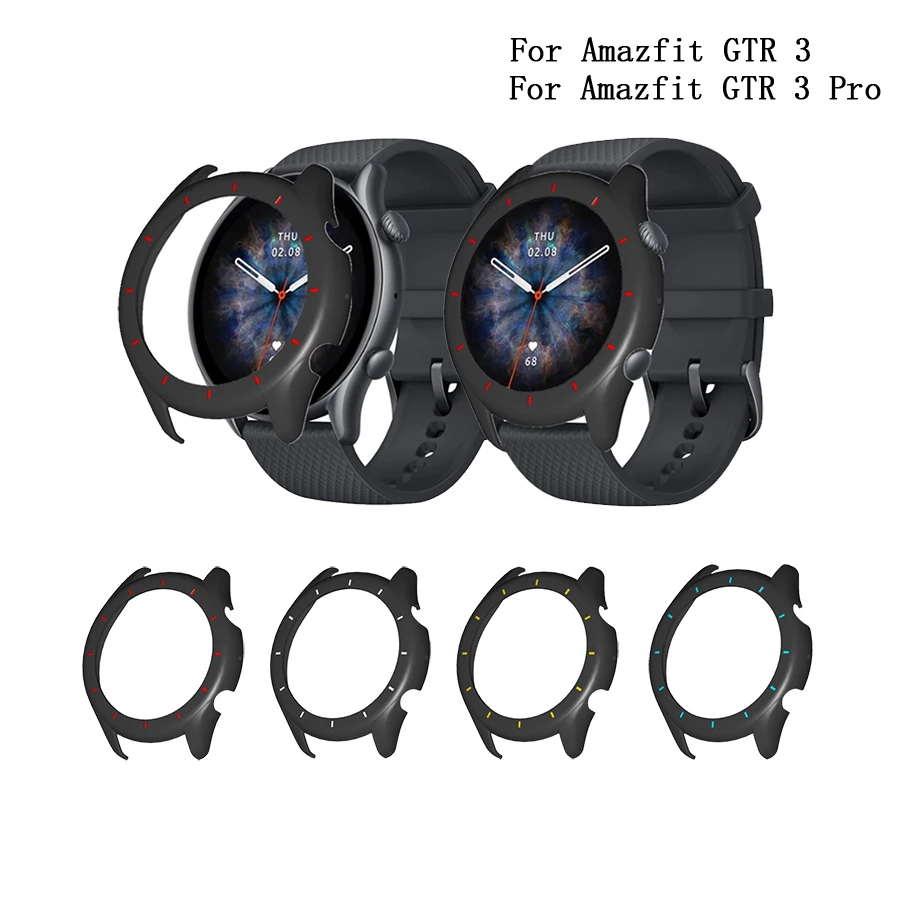 

PC Case Cover for Xiaomi Huami Amazfit GTR 3 Pro Smart Watch Protector Cover Bumper Accessories for Amazfit GTR 3