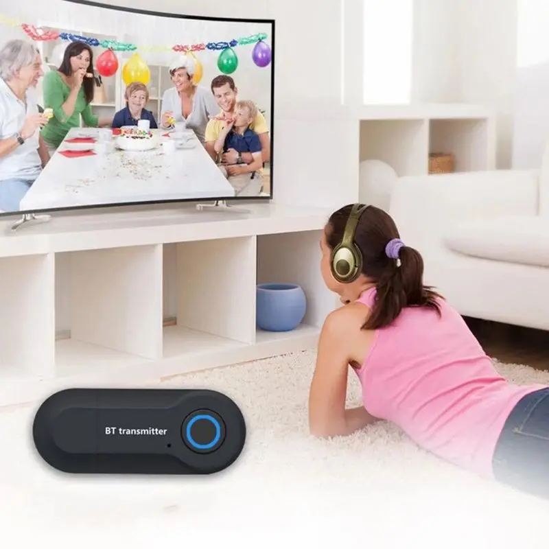 Прямая поставка беспроводной Bluetooth 4,0 передатчик A2DP аудио RCA до 3,5 мм AUX USB адаптер концентратор