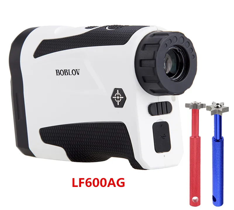 BOBLOV LF600G/LF600AG 600 м Afstandmeter лазерный толчок напоминание наклон 6X охотничий дальномер Расстояние флаг Блокировка черный цвет - Цвет: LF600AG