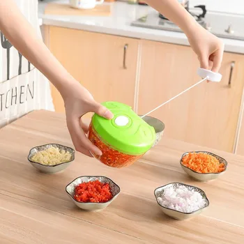 

Manual Vegetable Fruit Chopper Cutter Processor Chopper Garlic Cutter Food Fruit Twist Shredder Meat Crusher Kitchen Accessories