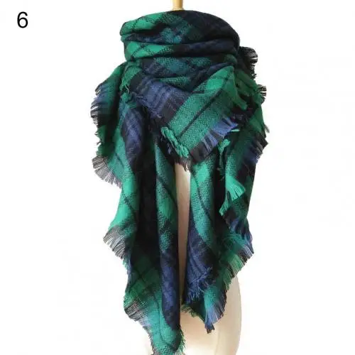 Multi-color  Stylish Multi-function Long Warm Shawl Comfortable Scarf Wrap Washable   for Gift mens infinity scarf Scarves