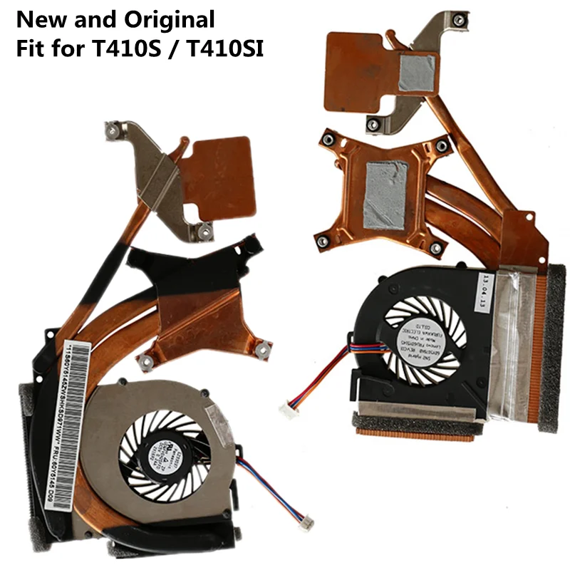 New Original CPU Cooler Cooling Fan Heatsink for Lenovo ThinkPad T410S T410Si SWG Discrete Graphics Laptop 60Y5145 60Y5146 | Компьютеры и