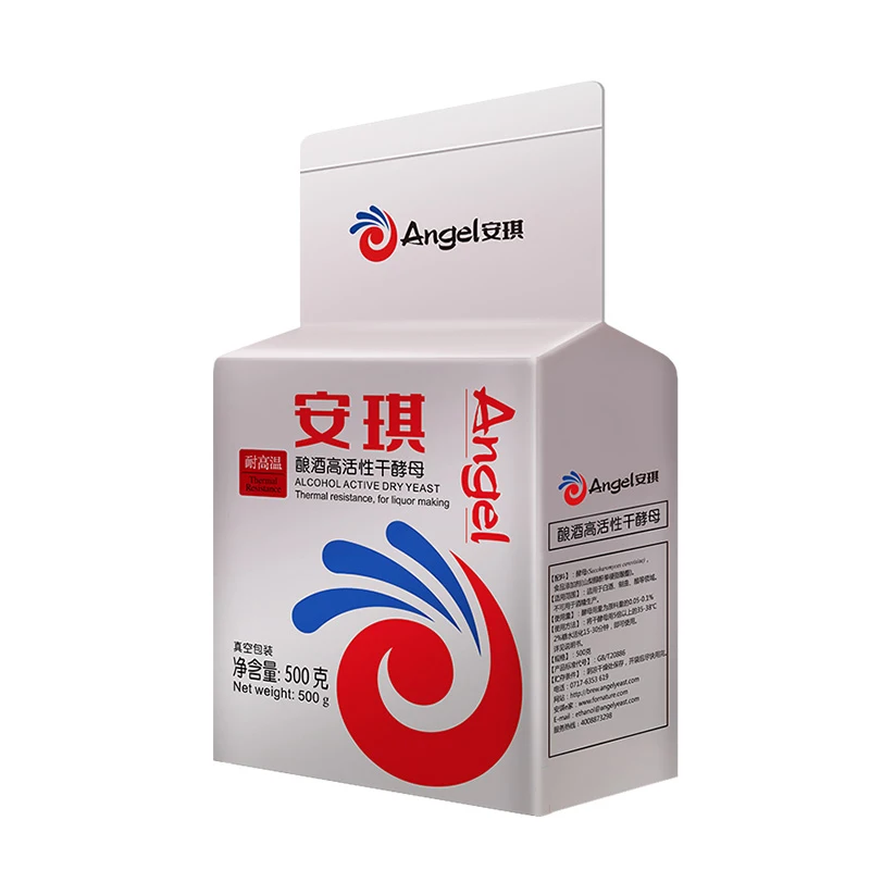 500 г Angel Тепловая толерантность спирт активные сухие дрожжи для shochu